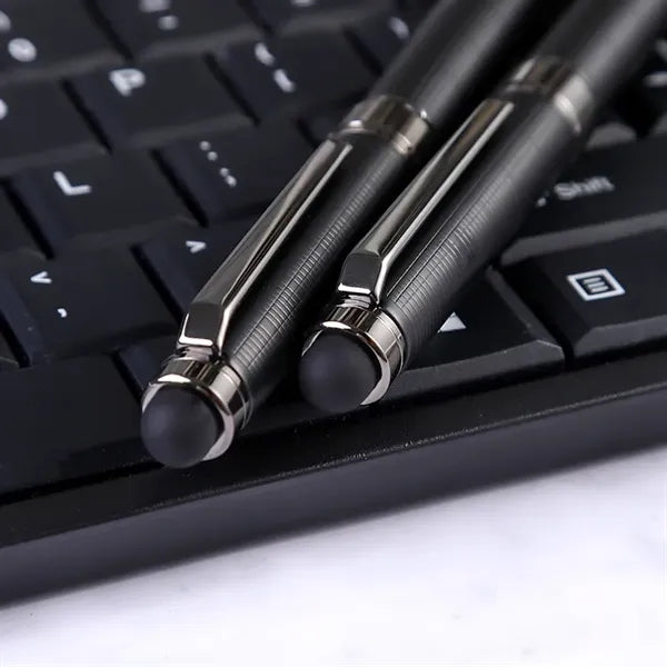 2-in-1 Luxury Metal Signature Gel Pens