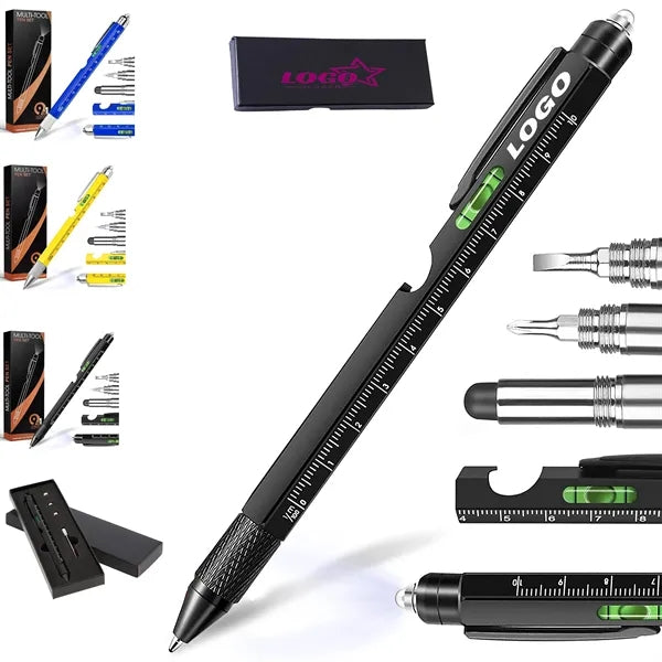 9 in 1 Metal Multi Tool Pen Set