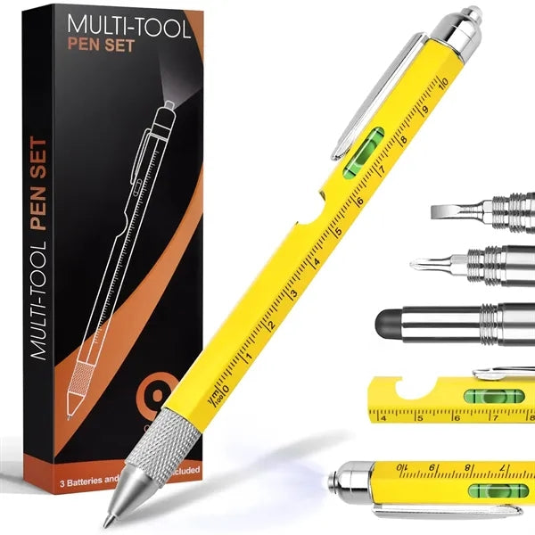 9 in 1 Metal Multi Tool Pen Set