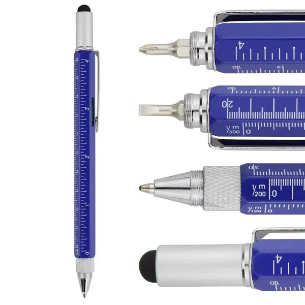 6 in 1 Aluminum Multi Tool Pen Set