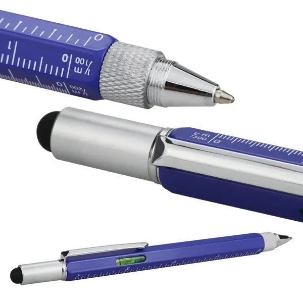 6 in 1 Aluminum Multi Tool Pen Set