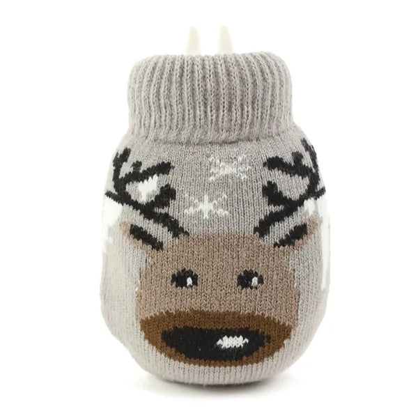 Team Logo Knitted Jacquard Hot Water Bag