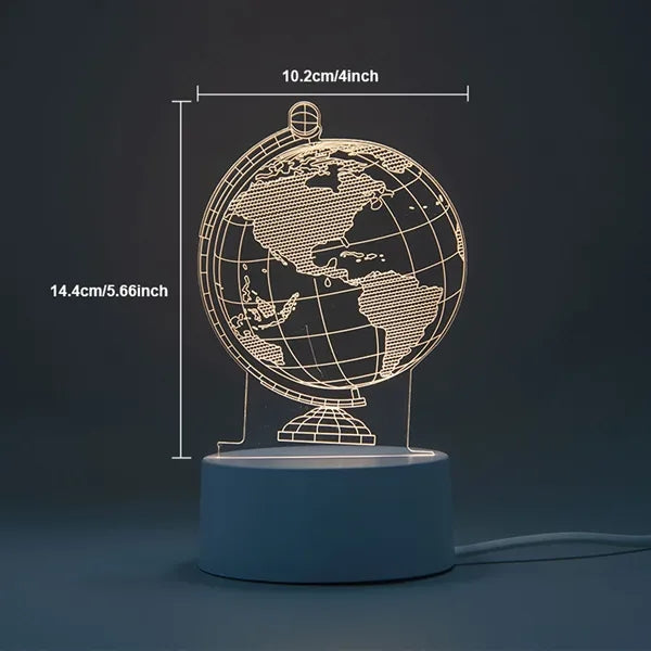 3D Illusion LED Night Light