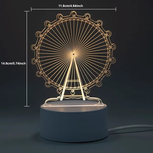 3D Illusion LED Night Light