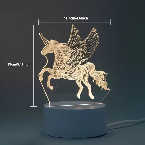 3D Illusion LED Night Light