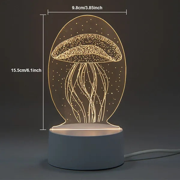 3D Illusion LED Night Light