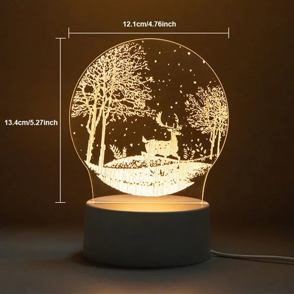 3D Illusion LED Night Light
