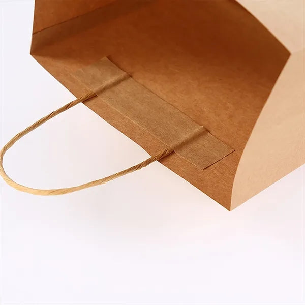 Recycled Brown Paper Bags Promotion Tote Business Gift