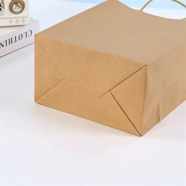 Recycled Brown Paper Bags Promotion Tote Business Gift