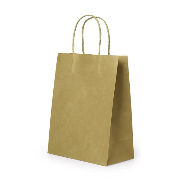 Recycled Brown Paper Bags Promotion Tote Business Gift