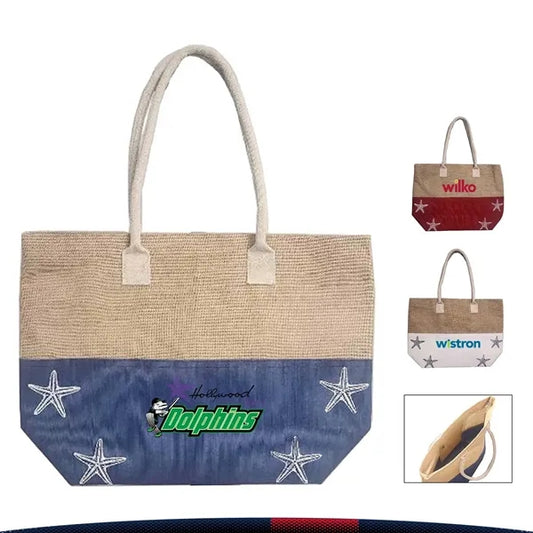Phaty Jute Tote Bag