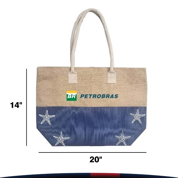 Phaty Jute Tote Bag