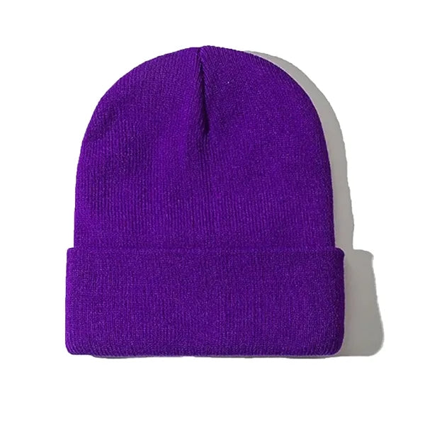 Embroidery Knitted Beanie Hat