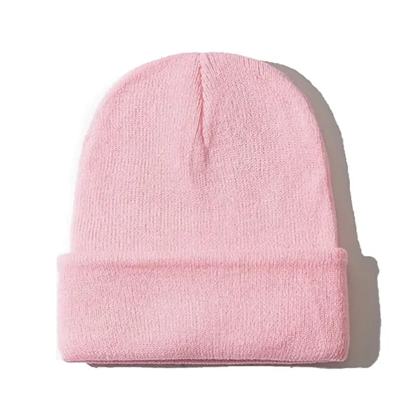 Embroidery Knitted Beanie Hat
