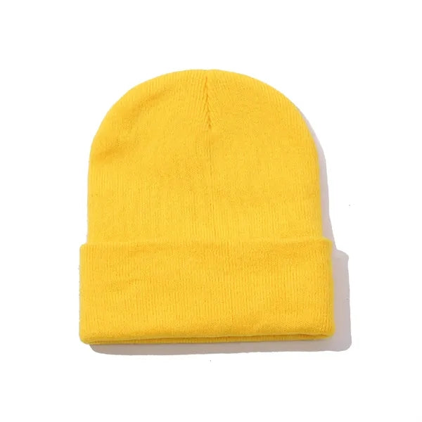 Embroidery Knitted Beanie Hat