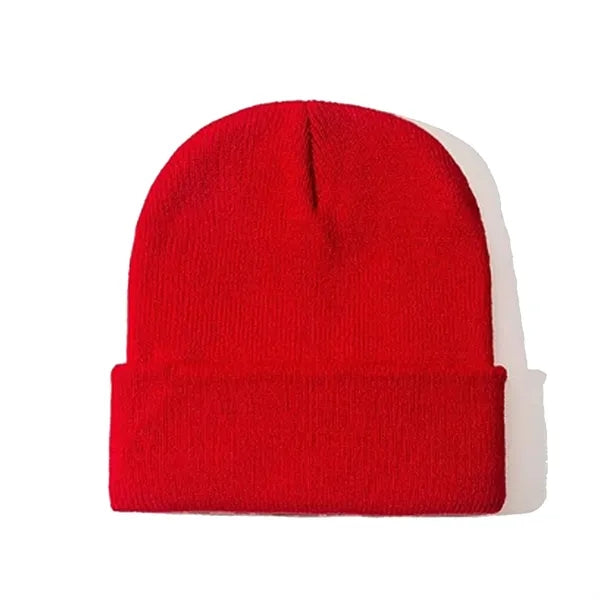 Embroidery Knitted Beanie Hat