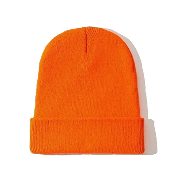 Embroidery Knitted Beanie Hat