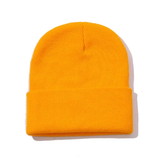 Embroidery Knitted Beanie Hat