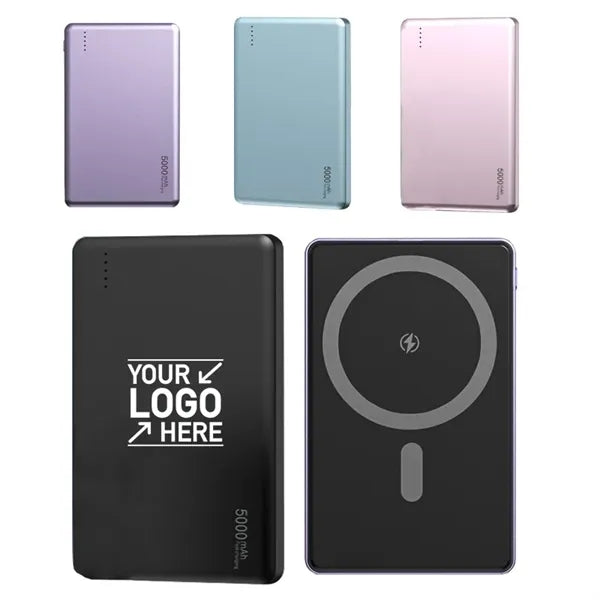 Magnetic Wireless Power Bank Fast Charging