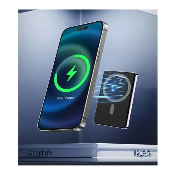 Magnetic Wireless Power Bank Fast Charging