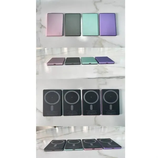 Magnetic Wireless Power Bank Fast Charging