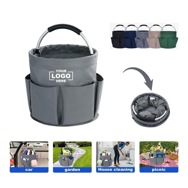 Foldable Bucket Tool Bag W/ Handle