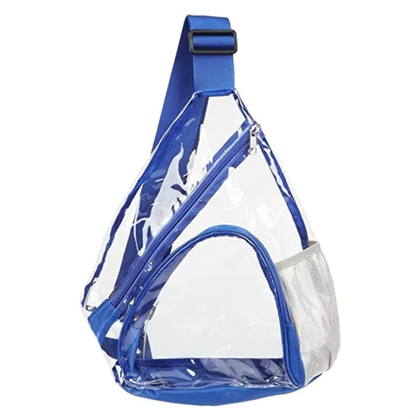 Clear PVC Crossbody Bag