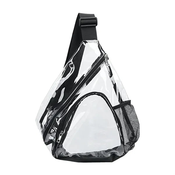 Clear PVC Crossbody Bag