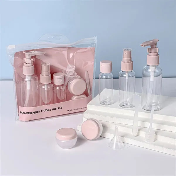 8 Pieces Travel Bottles Kit