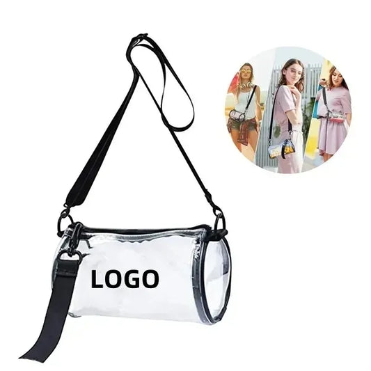 Clear Stadium Crossbody Messenger Shoulder Bag