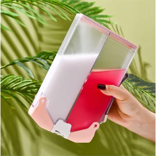 A5 Memo Pop-up Water Bottle with Double Compartment