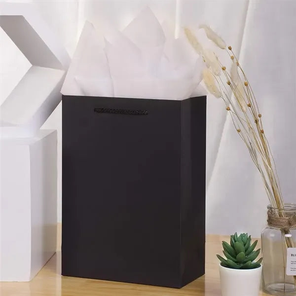 Reinforced Handle Customizable Eco-Friendly Gift Paper Bags