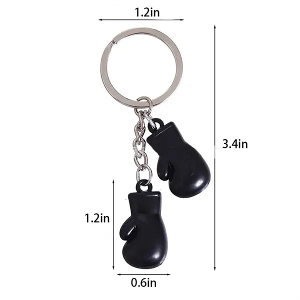 Creative Boxing Gloves Pattern Keychain