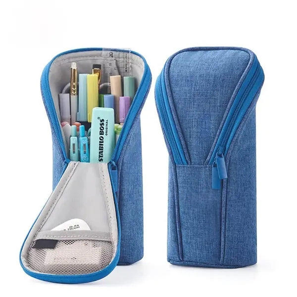 Standing Big Capacity Zippered Stationery Bag