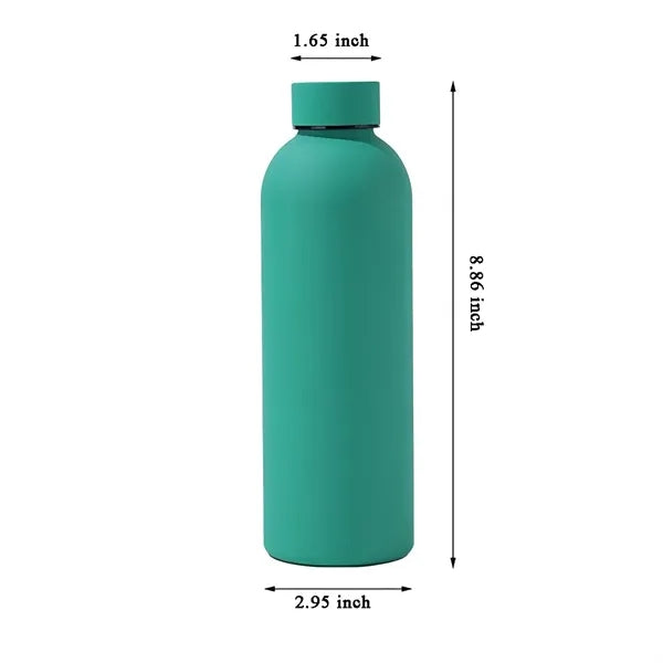 17oz Double-Wall Vacuum Insulated Stainless Steel Bottle wit