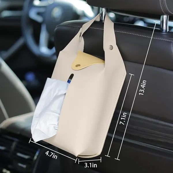 PU Leather Tissue Box