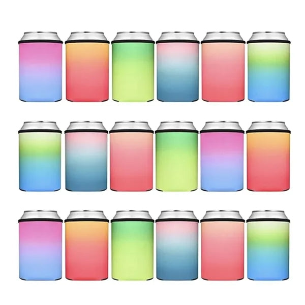 12 oz Magnetic Custom Collapsible Neoprene Beer Can Cooler