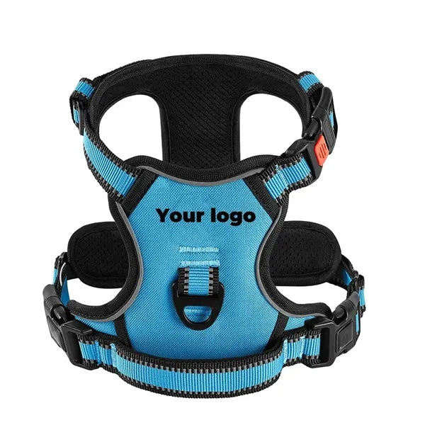 Adjustable Reflective Pet Chest Strap 5 Feet Traction Rope