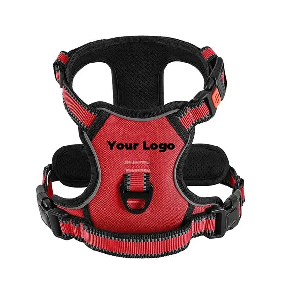 Adjustable Reflective Pet Chest Strap 5 Feet Traction Rope