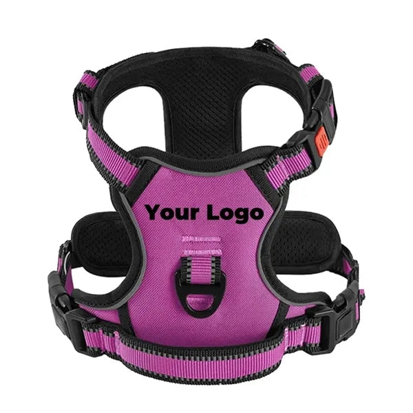 Adjustable Reflective Pet Chest Strap 5 Feet Traction Rope