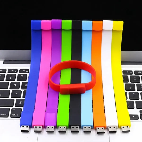 8GB Flash Drive Wristband