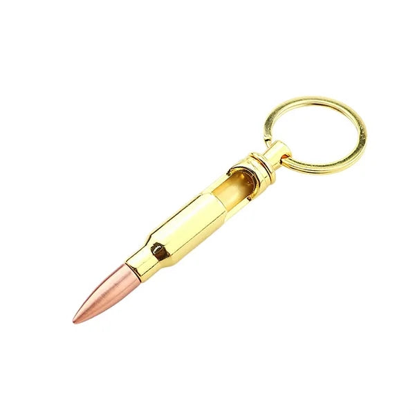Creative Bullet Bottle Opener Keychain
