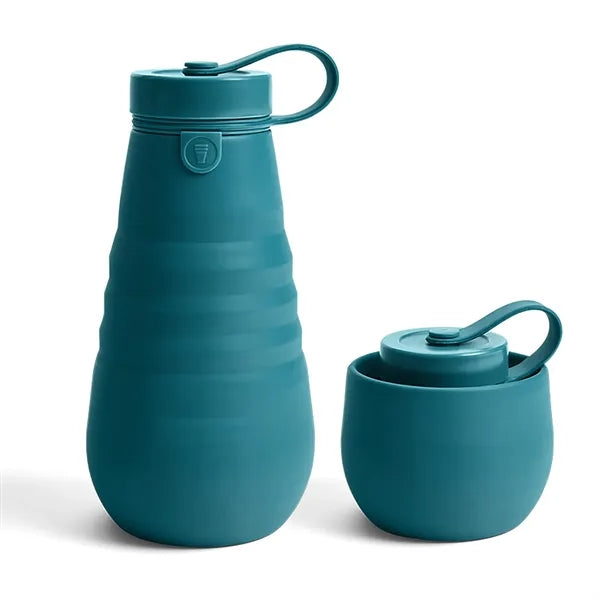 21 oz Folding Silicone Bottles