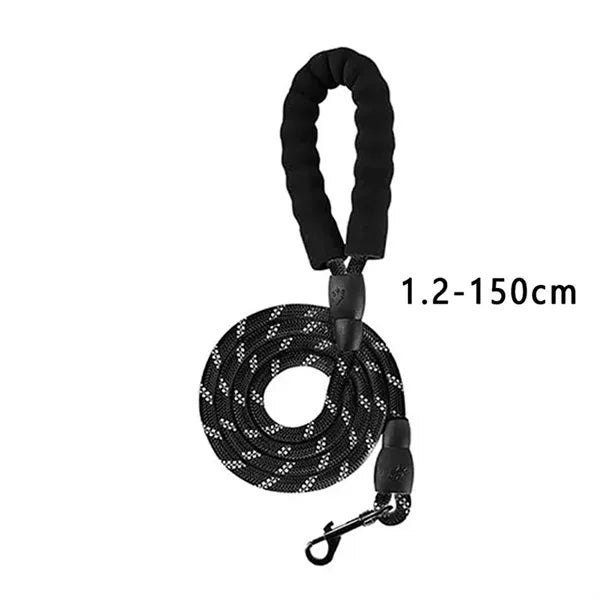 Adjustable Reflective Pet Chest Strap 5 Feet Traction Rope