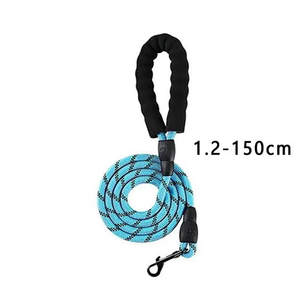 Adjustable Reflective Pet Chest Strap 5 Feet Traction Rope