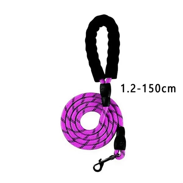 Adjustable Reflective Pet Chest Strap 5 Feet Traction Rope