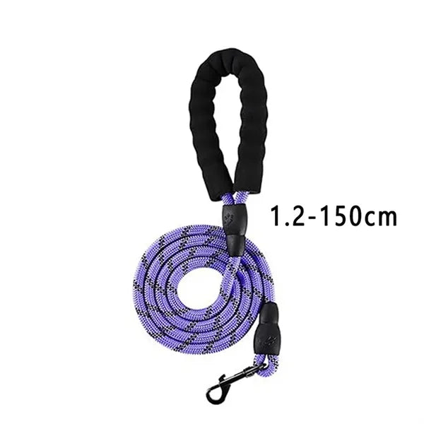 Adjustable Reflective Pet Chest Strap 5 Feet Traction Rope