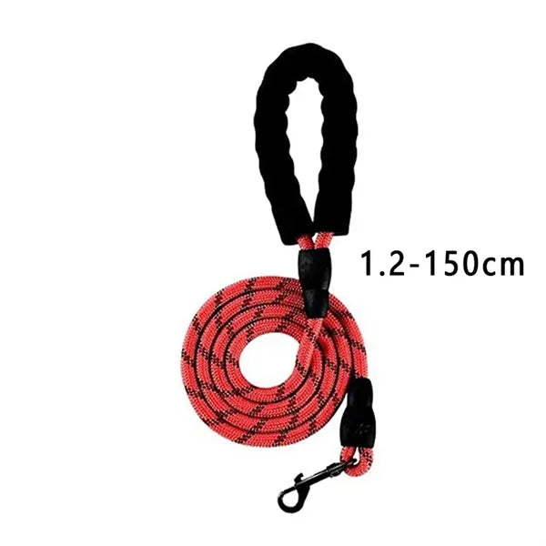 Adjustable Reflective Pet Chest Strap 5 Feet Traction Rope