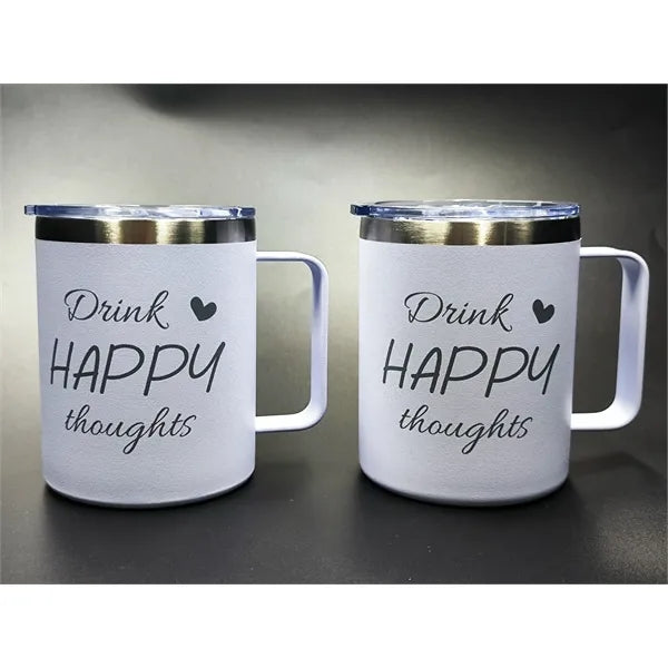 12oz Explosive Stainless Steel Handle Mug
