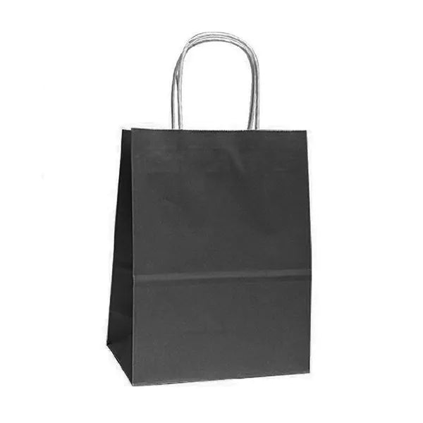 Colorful Kraft Paper Gift Bag with Twist Handle
